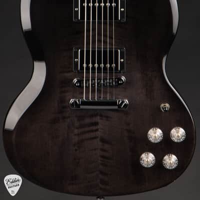 Gibson SG Modern Trans Ebony Burst 7.2 #221150076 image 2