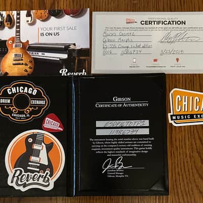 Gibson ES-335 Limited 2016 - Tascam Orange image 18