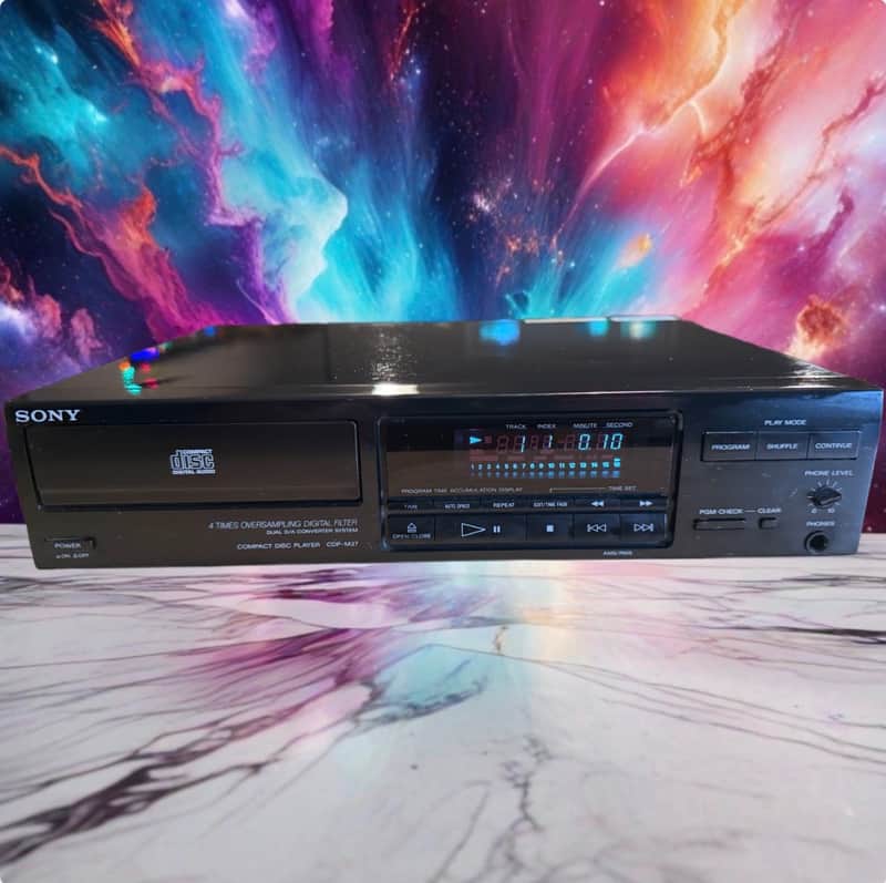 SONY CDP-M27 Hi-Fi compact disc CD player NEW DRIVE BELT Serviced Made in Japan image 1