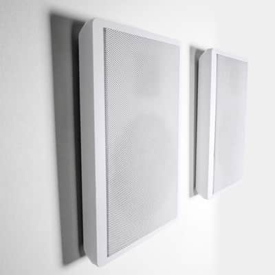 JBL Commercial Amplifier+(4) Slim White Wall Speakers for Restaurant/Bar/Cafe image 7