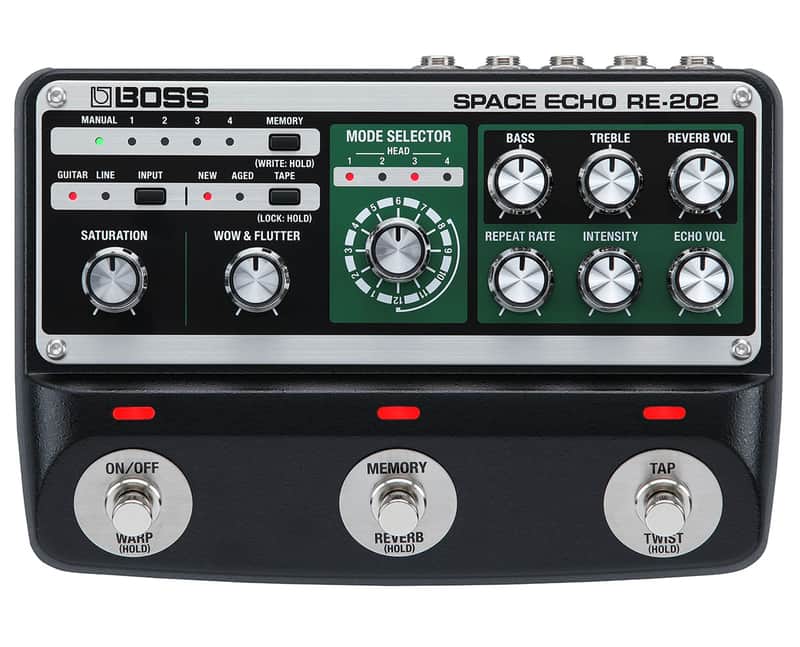 Boss RE-202 Space Echo Delay/Reverb Pedal - Open Box image 1