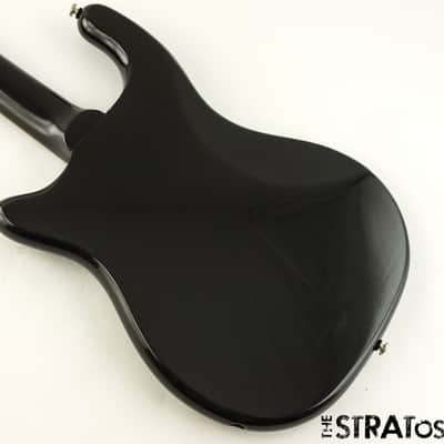 Epiphone Embassy Bass Double Cut BODY + NECK Mahogany Bass Graphite Black image 6