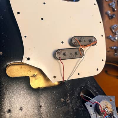 1969 Fender Mustang Bass Black Refin image 18
