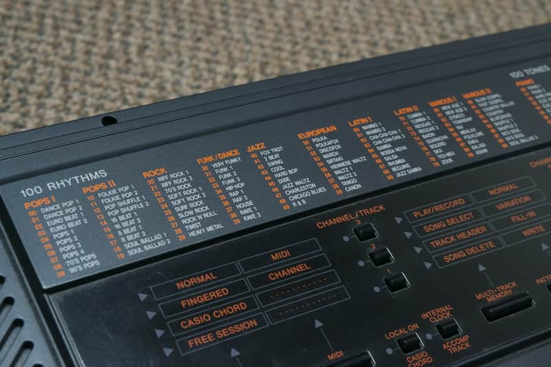Casio CTK-1000 Electronic Piano Black | Reverb