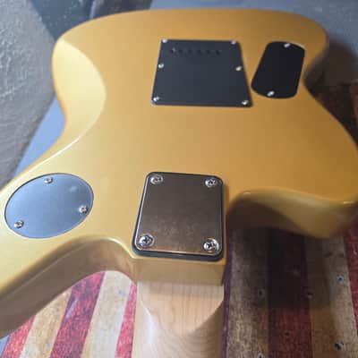 Jackson? Partscaster JAZZMASTER - GOLD image 11