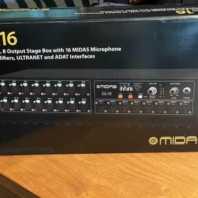 Midas DL16 ethernet stage box image 1