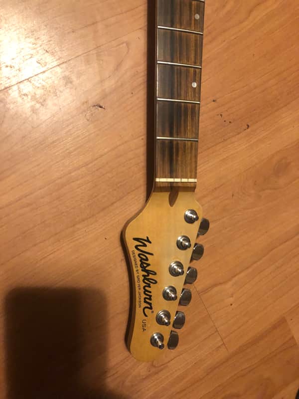 Washburn USA Custom MG-120 1995 Trans Red | Reverb