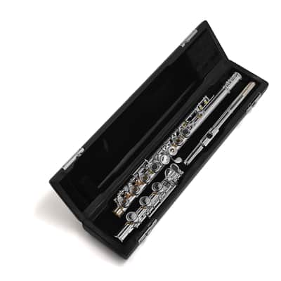 Mint Open Box Di Zhao DZ 701BEF Flute, Solid Sterling Silver Head, Body & Low B Foot, Offset G, Split E; with Case image 1