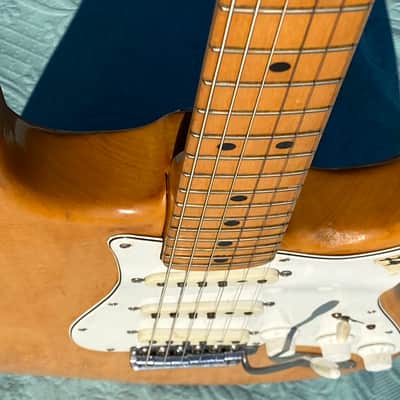 Fender Stratocaster 1974 - Natural - Maple Fingerboard image 3