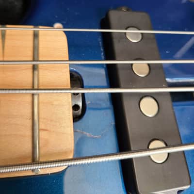 Ernie Ball Music Man Big Al 4SSS 2011 - Pearl Blue image 14