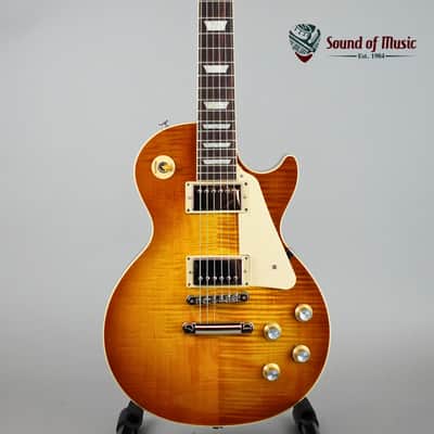Gibson Les Paul Standard '60s Sugarbucker Pickup Custom Shop Top Electric Guitar W/Case - Dirty Lemon Burst (Used)