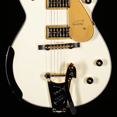 Gretsch G6134T-58 Vintage Select ’58 Penguin with Bigsby, TV Jones, Vintage White (574) image 3