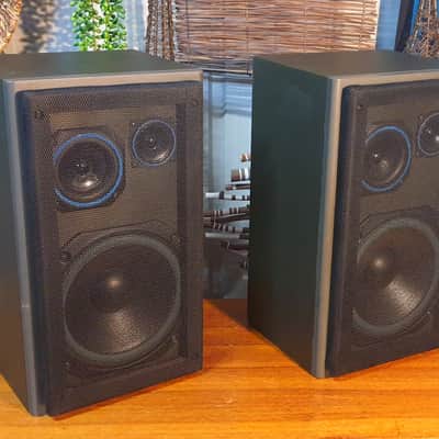 Vintage 3-Way Bookshelf Speakers by Peterson Speaker Laboratories circa 1990s image 9