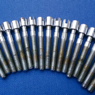 Sonor Tension Rods T-Rods 45 mm Teardrop Champion Phonic Pack Of 17 Vintage image 4