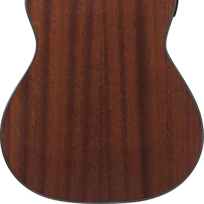Ibanez GA5TCE3Q-AM GA Classical Guitar 6-String 3/4 Thinline Body - Amber High Gloss image 3