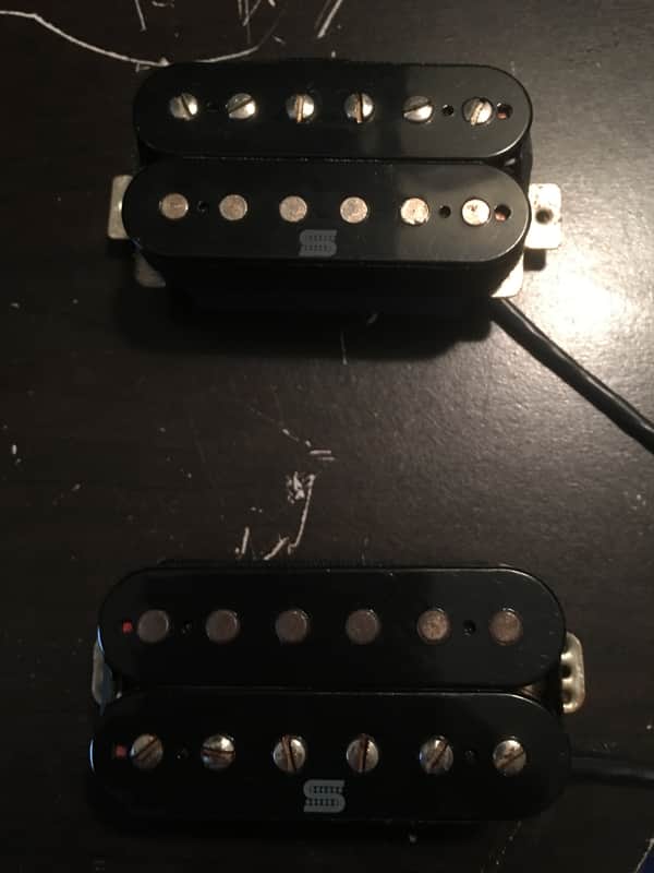 Seymour Duncan Hyperion 2018 Uncovered Black Guitar Pickup Set W/dyna-MIX10 switching system image 1