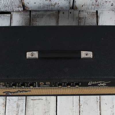 Fender Vintage 1965 Bassman Guitar Amplifier Head with Bandmaster 2 x 12 Cabinet image 6