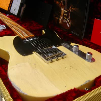 ♚ MINT ♚ 2017 Fender CUSTOM SHOP Ltd NAMM '51 NOCASTER RELIC ♚ INCREDIBLE ♚100%♚ 7.6 LBS image 3