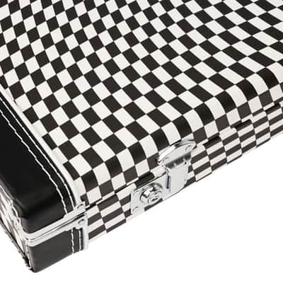 Fender CLASSIC SERIES STRAT/TELE CASE, WAVY CHECKERBOARD 2024 - WAVY CHECKERBOARD image 6
