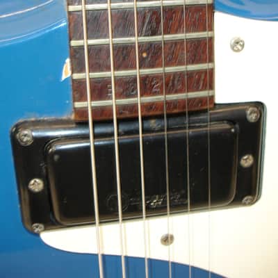 Vintage Mosrite "The Ventures 2" Electric Guitar, Ink Blue image 10