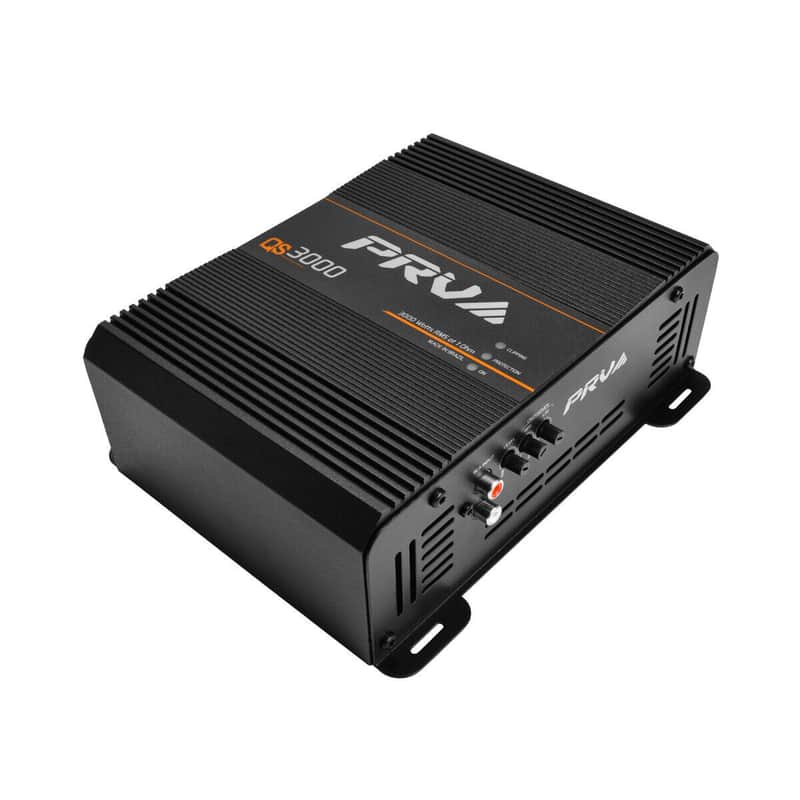 PRV Audio QS3000 1-Ohm Full Range Digital Car Amplifier 3000 Watts Compact 3k image 1