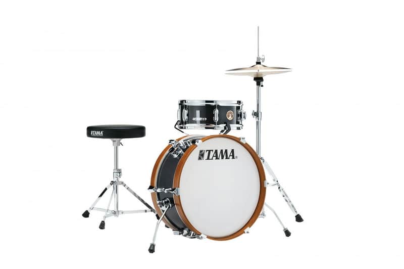 Tama LJK28S-CCM Club-Jam Mini Shell Kit 2 pcs - Charcoal Mist/Chrome HW image 1