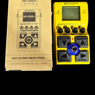 Zoom MS-200D+ MultiStomp 2024 - Present - Yellow X8527 image 1
