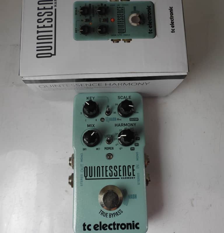 TC Electronics Quintessence Harmonizer Effects Pedal Guitar Free USA Ship image 1