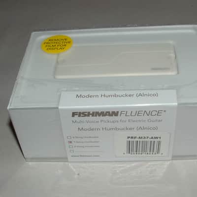Fishman Fluence PRF-M37-AW1 7 String Modern Humbucker Alnico 3 Voices (White) image 1