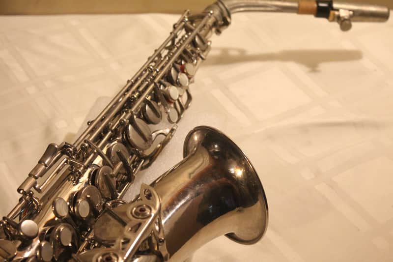 Schenkelaars 334 - silver plated Saxophone | Reverb