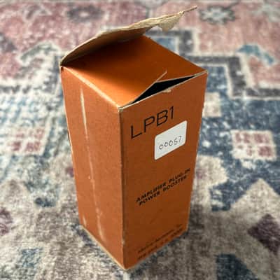 1970 Electro-Harmonix LPB1 Amplifier Plug in Power Booster EH2001 NOS Vintage V1 Linear Boost Guitar Effect W/ Original Box & Paperwork! image 8