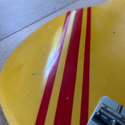 Fender (MJT) Precision Bass Body (2025) - Vintage Aged Competition Orange image 10