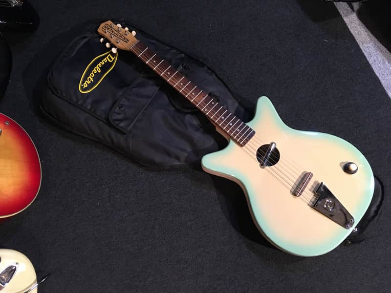 No.126925 RARE Danelectro Convertible Aqua Burst – Mint Condition image 1
