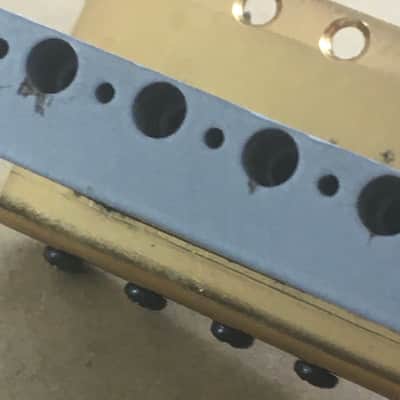 RARE Fender American Vintage Lefty Tremolo Strat Bridge Block SRV Signature 1996 Stratocaster image 18