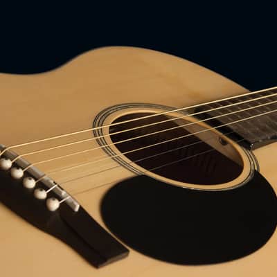 Jasmine JO-36CE Cutaway Orchestra Acoustic Electric Guitar Natural image 10