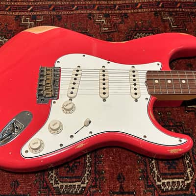 Fender Custom Shop '60 Reissue Relic Stratocaster 2022 Fiesta Red image 4