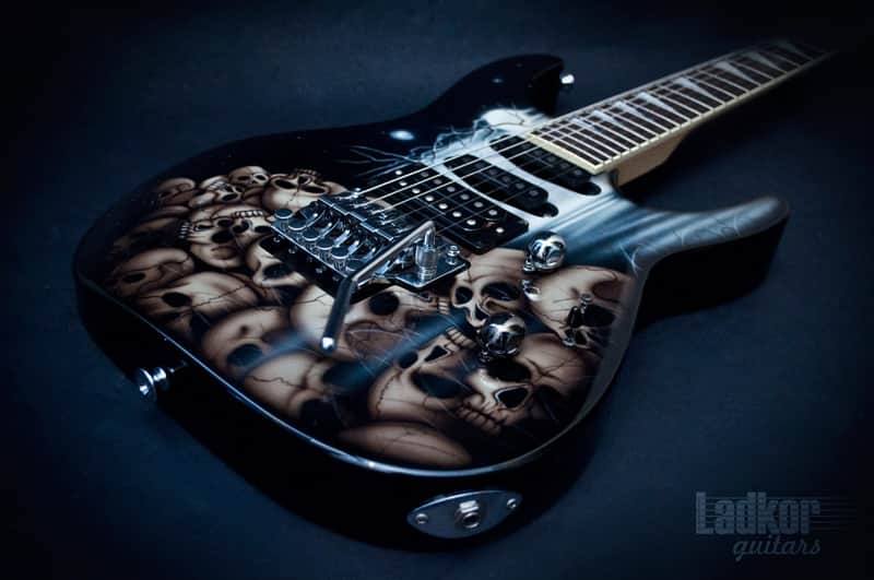 Jackson DK2 Dinky Pile Of Skulls Japan | Reverb