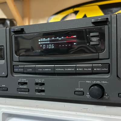 Kenwood KX-W894 Stereo Dual Cassette Deck Player Recorder Auto Reverse TESTED ✅ imagen 19