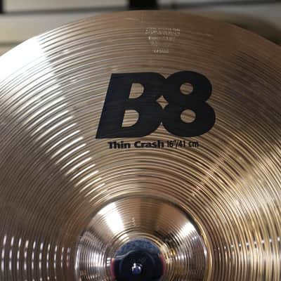 Sabian 16" B8 Thin Crash Cymbal - Used image 2