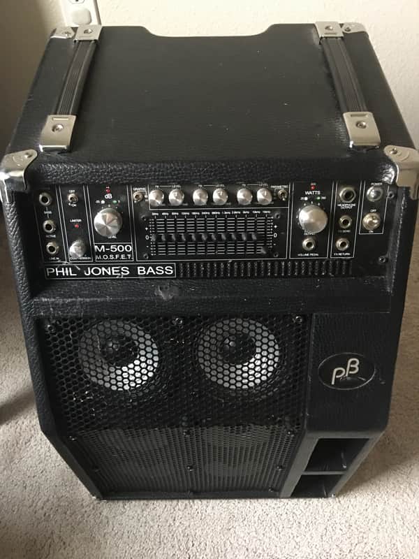 Phil Jones M-500 Head With Free 6-Speaker Cabinet! image 1
