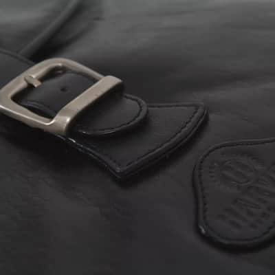 Harvest Fine Leather Black Buffalo Nappa Electric Bass Guitar Gig Bag image 21