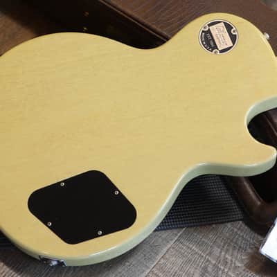 2021 Gibson Custom Shop 1957 Historic Reissue Les Paul Junior Electric Guitar TV Yellow + COA OHSC image 13