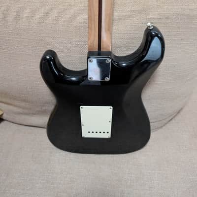 Warmoth Strat 2004 - Black 1985 MIJ Squier Body image 6
