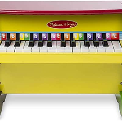 2013 Melissa & Doug Learn-To-Play Rainbow Toy Piano for Ages 3+ image 3