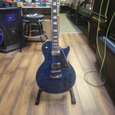 EPIPHONE Les Paul Custom Limited Edition Quilt Top - Viper Blue