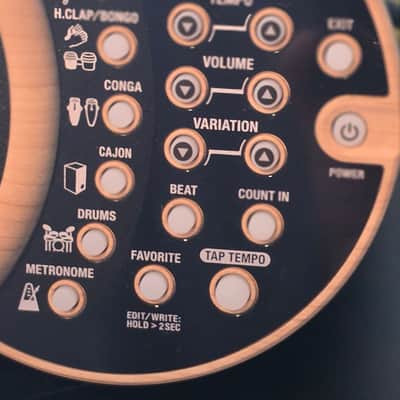 Boss DR-01S Rhythm Partner Drum Machine 2017 - 2018 - Tan image 2