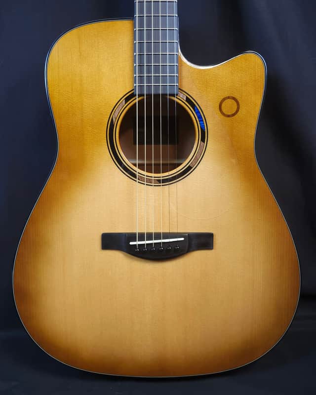 Yamaha TAG3 C TransAcoustic Guitar, Sand Burst, w/Bag; The Whole Creative Process in a Single Guitar image 1