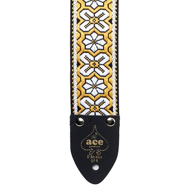 ACE VINTAGE GREENWICH GUITAR STRAP image 1