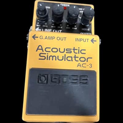 Boss AC-3 Acoustic Simulator Pedal | Reverb