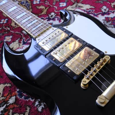Tokai SG Custom 3-Pickups Ebony image 4